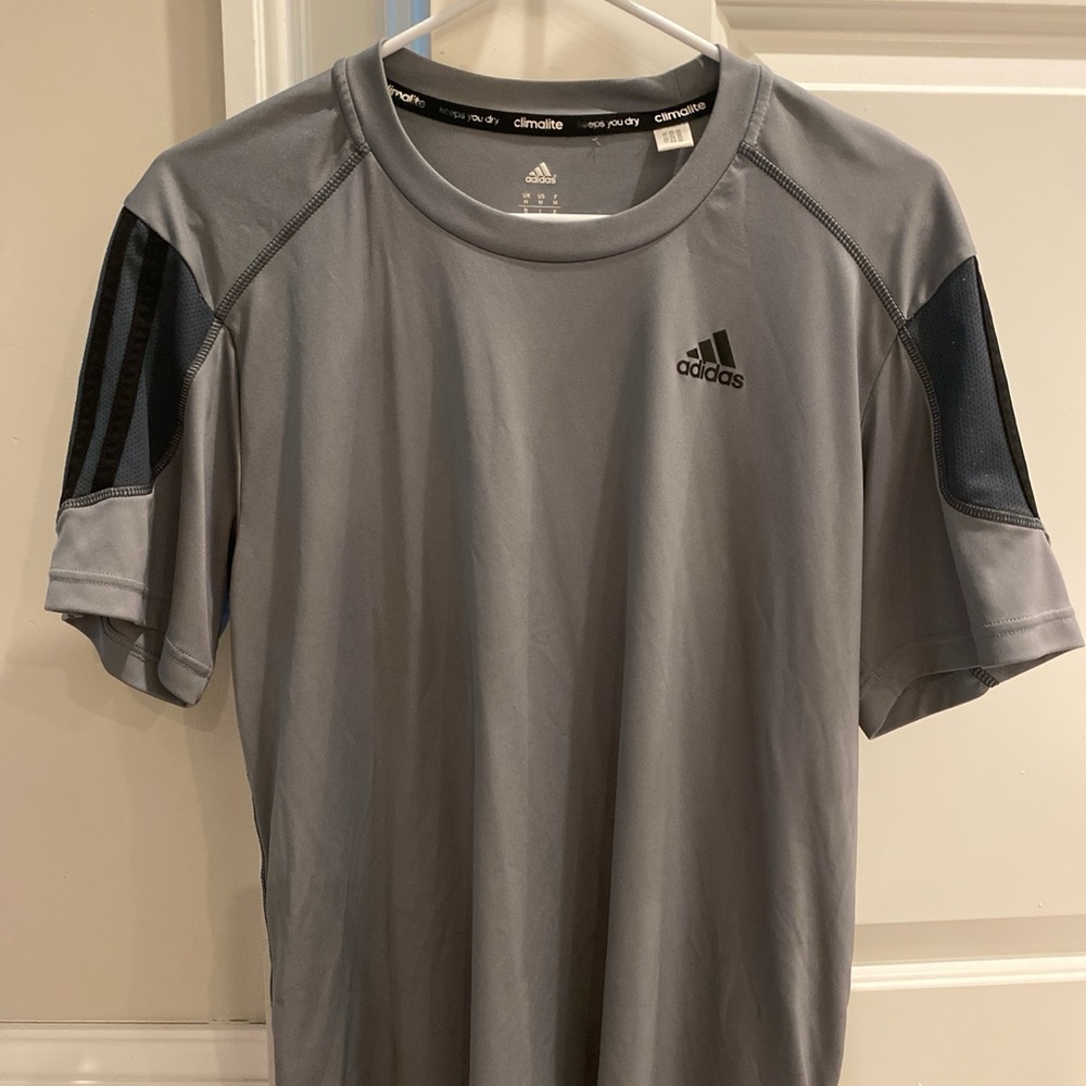 Adidas Men's Gray Climalite Tee